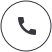 Phone inside circle icon