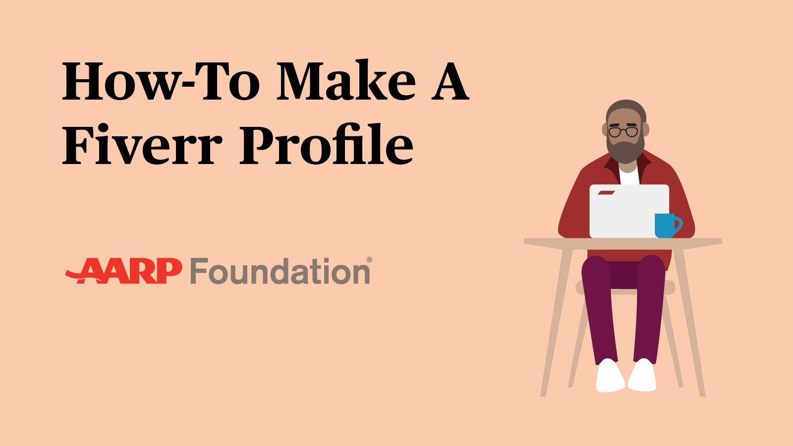 Video thumbnail for Digital Skills Ready @50+ video on How-To Make a Fiver Profile